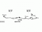 BMW 3.16İ FRONT PIPE EXHAUST. E30 (1987 -91)