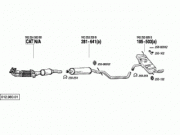 AUDI A3 ARKA ORTA EGZOZ 1.6İ Sportback